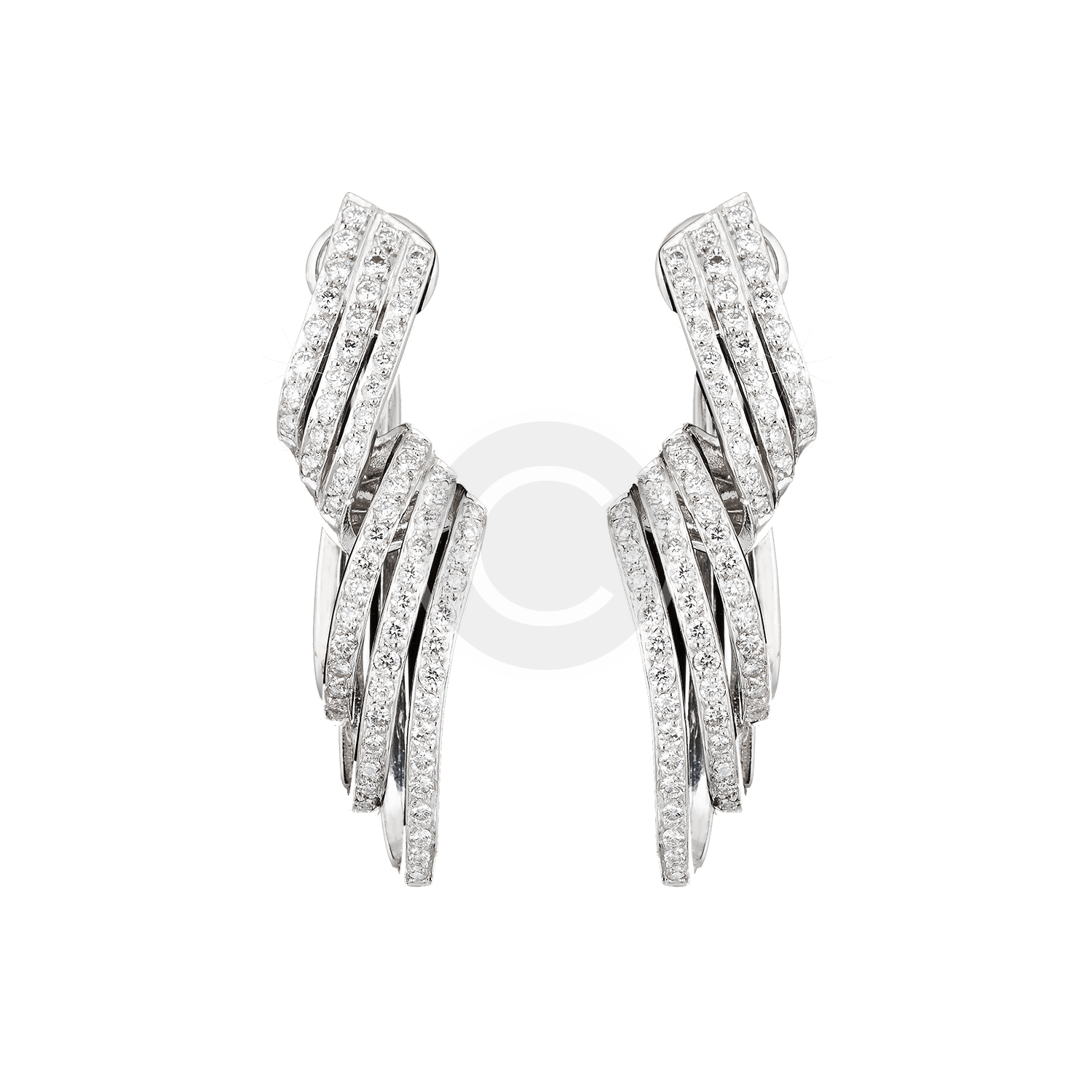 Sapphirine Gemstone and Diamond Accent Earrings